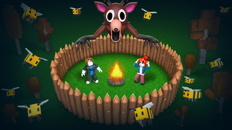 99 Nights in the Forest key art