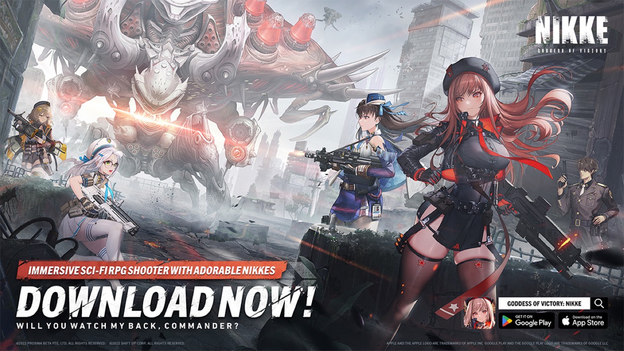 Goddess of Victory: Nikke key art